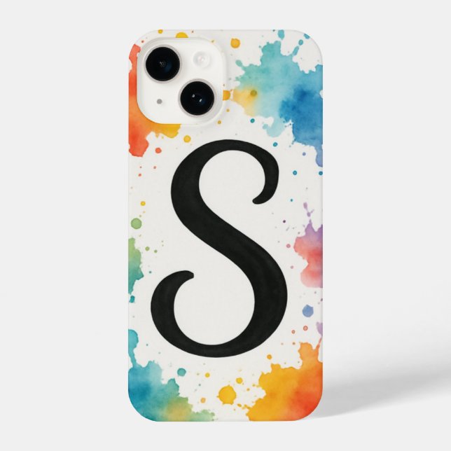 “Bold Splash Art Phone Cover with Striking Trendy (Back)