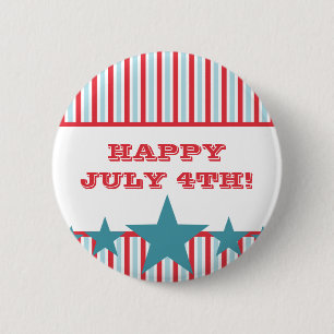 Bold Stars and Stripes Button