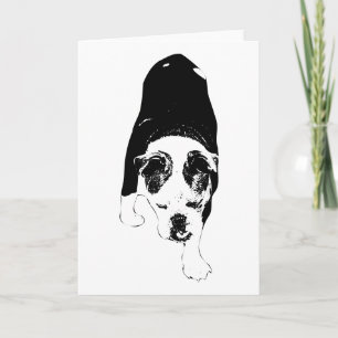 Bold Stride Dog Sends Modern Empowerment Card
