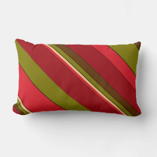 Bold Stripes Lumbar Pillow