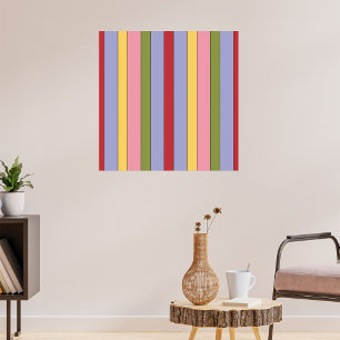Bold Stripes Poster