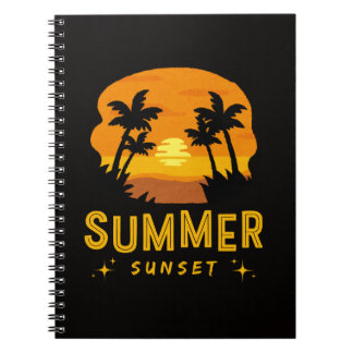 Bold Summer Sunset | Notebook