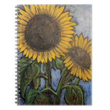 Bold Sunflower Notebook