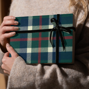 Bold Tartan Plaid Preppy Christmas  Wrapping Paper
