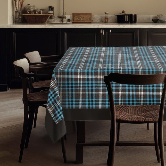 Bold Tartan Tablecloth – Gift for His Man Cave (Bold Tartan Tablecloth – Gift for His Man Cave)