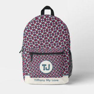 Bold Team Name Personalized Backpack
