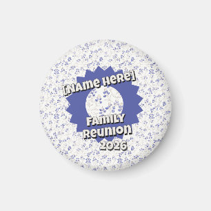 Bold Texas Bluebonnets, Family Reunion, Magnet