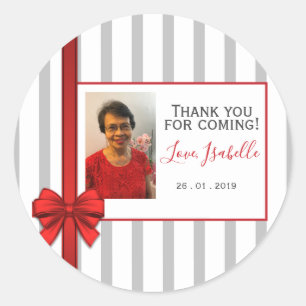 Bold THANK YOU FOR COMING! Birthday Sticker