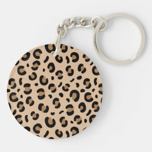 Bold Tiger Stripe Pattern – Animal Print Design Keychain