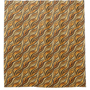 Bold Tiger Stripe Pattern – Exotic Animal Print