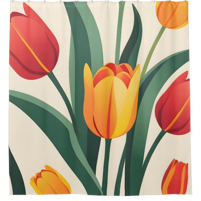 Bold Tulip Illustration (Front)