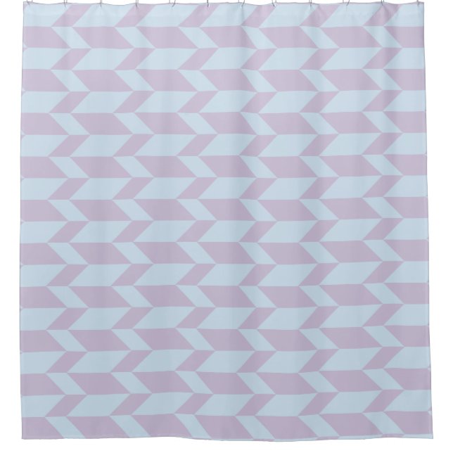 Bold Two Tone Arrow Chevron Stripe Powder Pastel (Front)