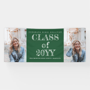 Bold Type 2 Photo Graduation Banner