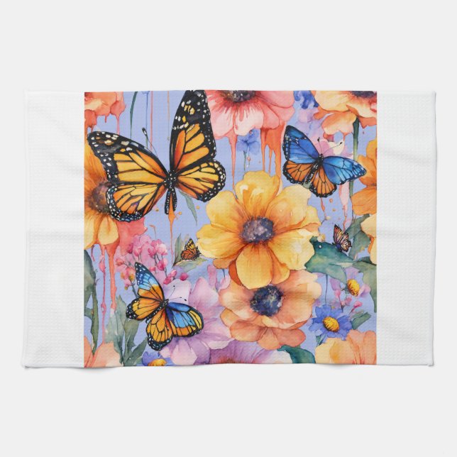 Bold Typetrio Designer Kitchen Towel (Horizontal)