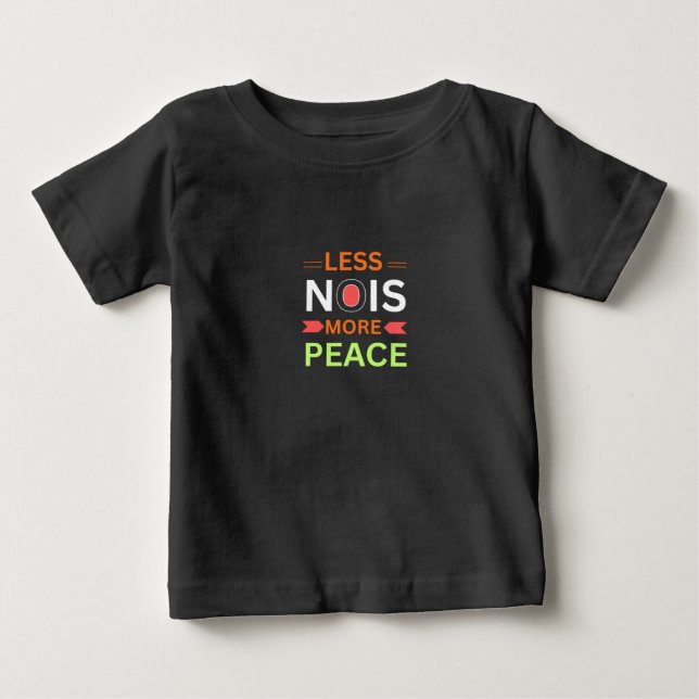Bold Typography Baby T-Shirt (Front)