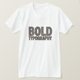 Bold Typography Long Sleeve Shirt – Minimalist Tri