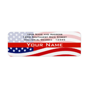 Bold USA Theme, Custom Personalized Design