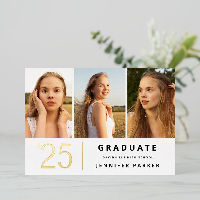 Bold Year 3 photo graduation  (Standing Front)