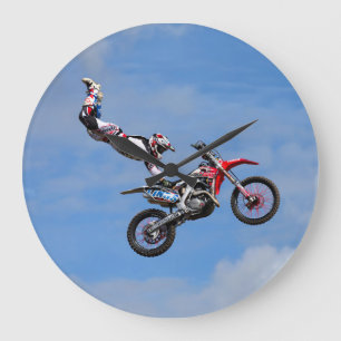 Bolddog Lings FMX Display Team Large Clock