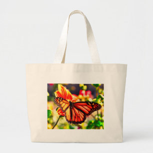 Bolder Butterfly Large Tote Bag