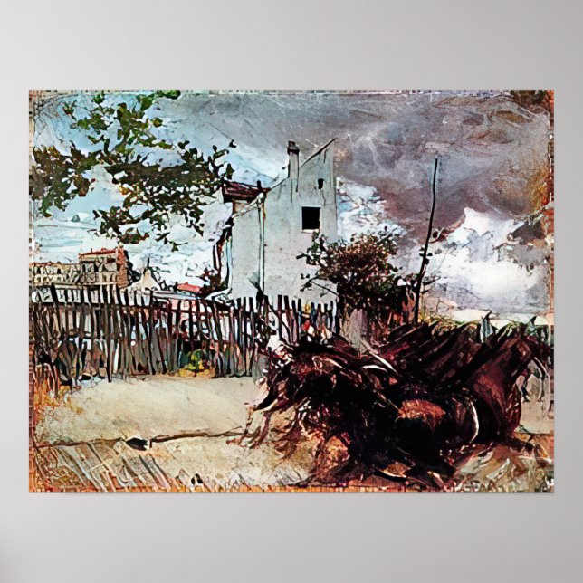 Boldini - Outskirts Of Paris Poster (Front)