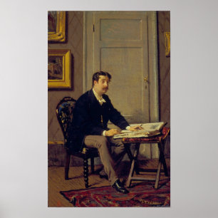 Boldini - Portrait Of Giorgio Sevieri 1866 Poster