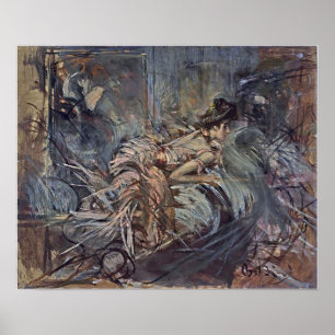 Boldini - The Artist's Model Poster