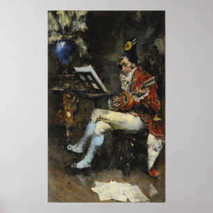 Boldini - The Musician 1874 Poster