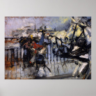 Boldini - The Pont Des Saints-Peres 1881 Poster