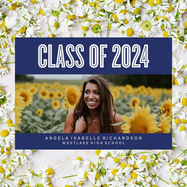 BOLDLY CHIC CLASS OF 2024 GRADUATION INVITATION (Creator Uploaded)