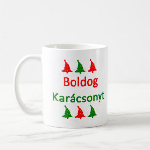 boldog karacsonyt tasse à café