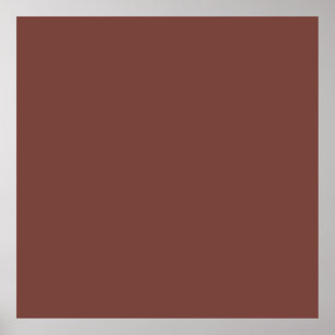 Bole (solid colour) poster