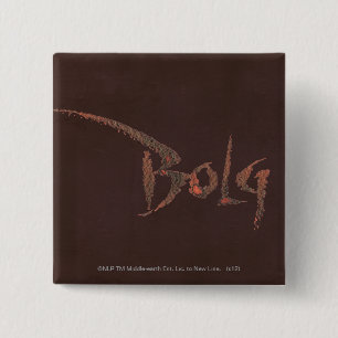 Bolg Name 2 Inch Square Button