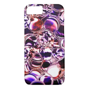 Bolhas de vidro ou pedra gerando formas coloridas? Case-Mate iPhone case