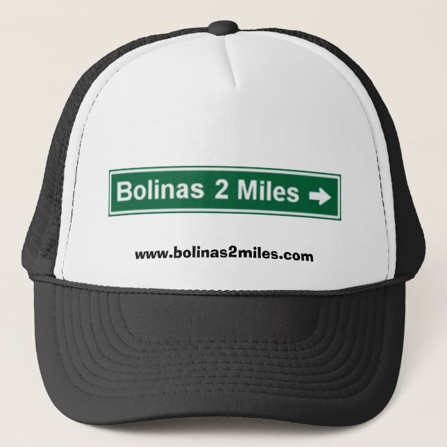 Bolinas 2 milles de casquette de camionneurs (Devant)