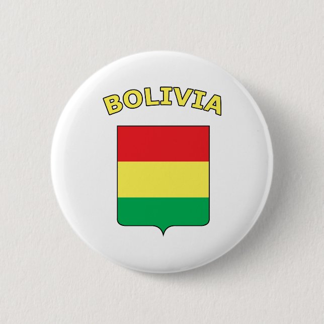 Bolivia 2 Inch Round Button (Front)