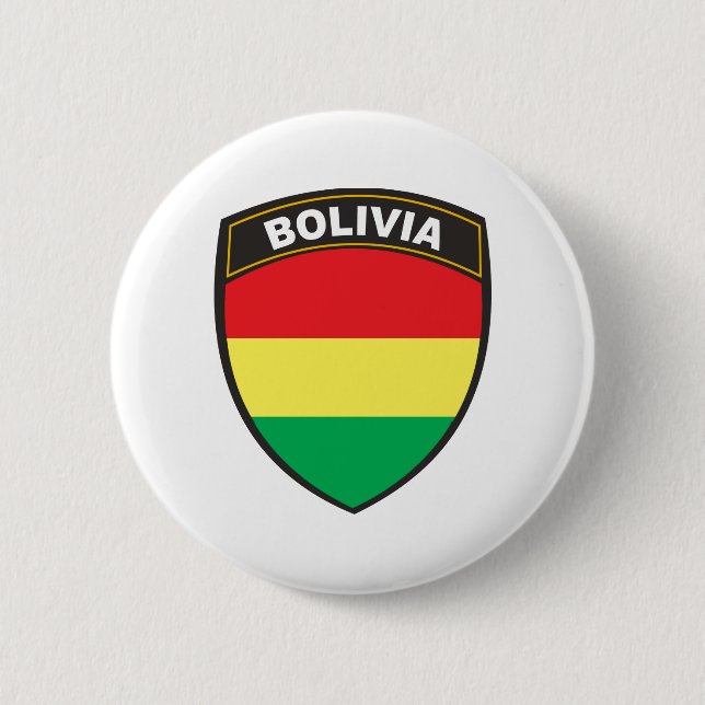 Bolivia 2 Inch Round Button (Front)