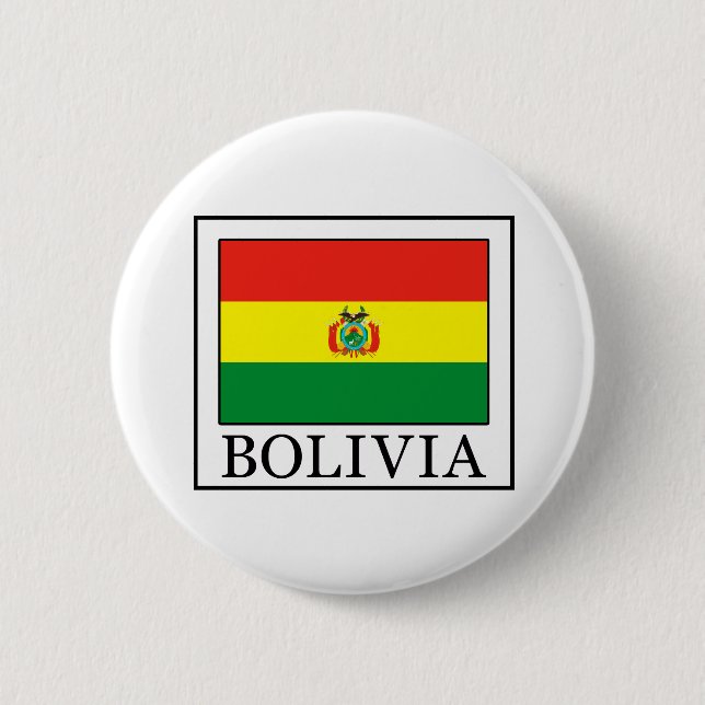 Bolivia 2 Inch Round Button (Front)