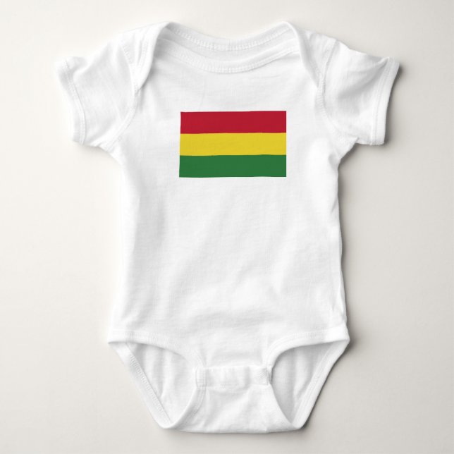 Bolivia Baby Bodysuit (Front)