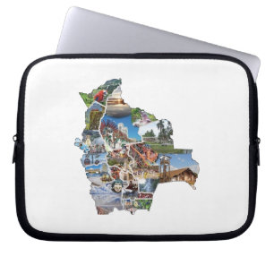 Bolivia Back Laptop Cover