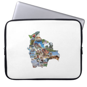 Bolivia Back Laptop Cover