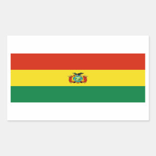 Bolivia/Bolivian Flag Sticker