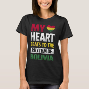 Bolivia Bolivian Roots Bolivian Heritage Proud Bol T-Shirt