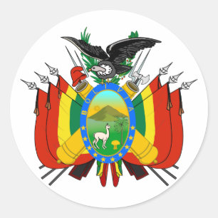 Bolivia Coat of Arms Sticker
