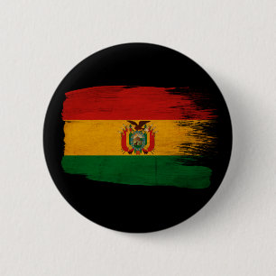 Bolivia Flag 2 Inch Round Button