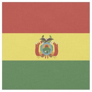 Bolivia flag fabric