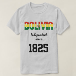 Bolivia Flag Independence Celebration T-Shirt