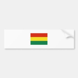 Bolivia FLAG International Bumper Sticker
