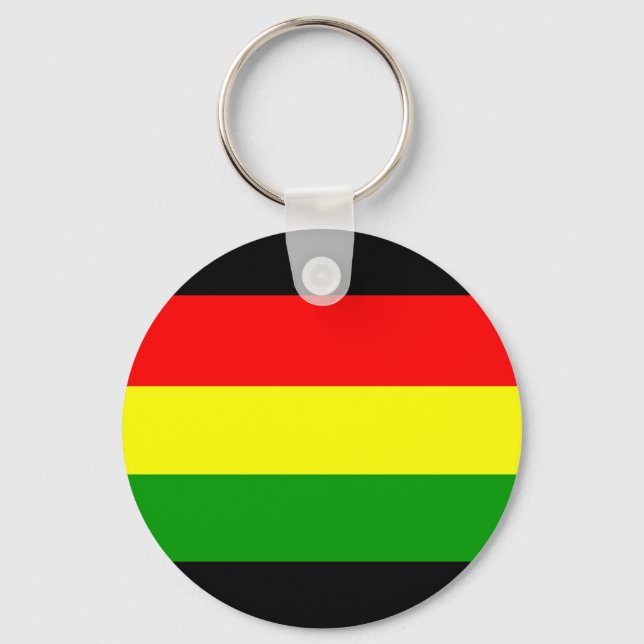 Bolivia Flag Keychain (Front)