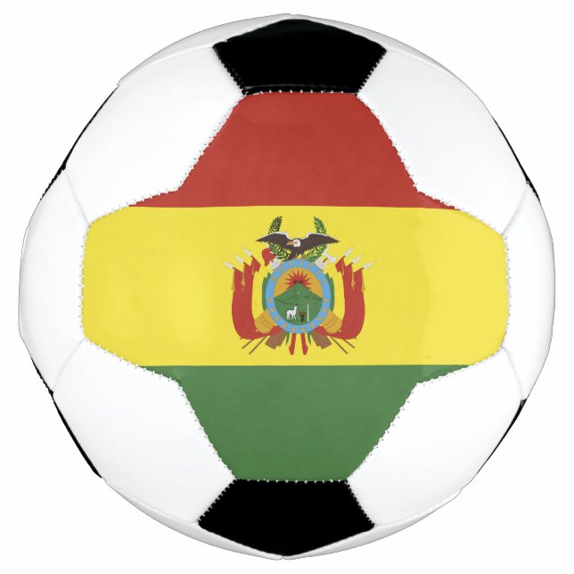 Bolivia flag soccer ball (Front)